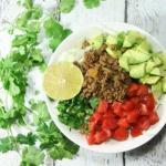 These Whole30 and Paleo compliant Taco Salad Bowls are a healthy, quick and easy, fresh and flavorful, completely customizable weeknight meal fit for the whole family!